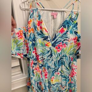 Lilly Pulitzer off shoulder dress